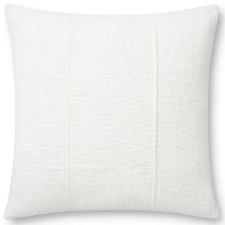 Loloi Magnolia Home Pillow - White Pillow & Decor