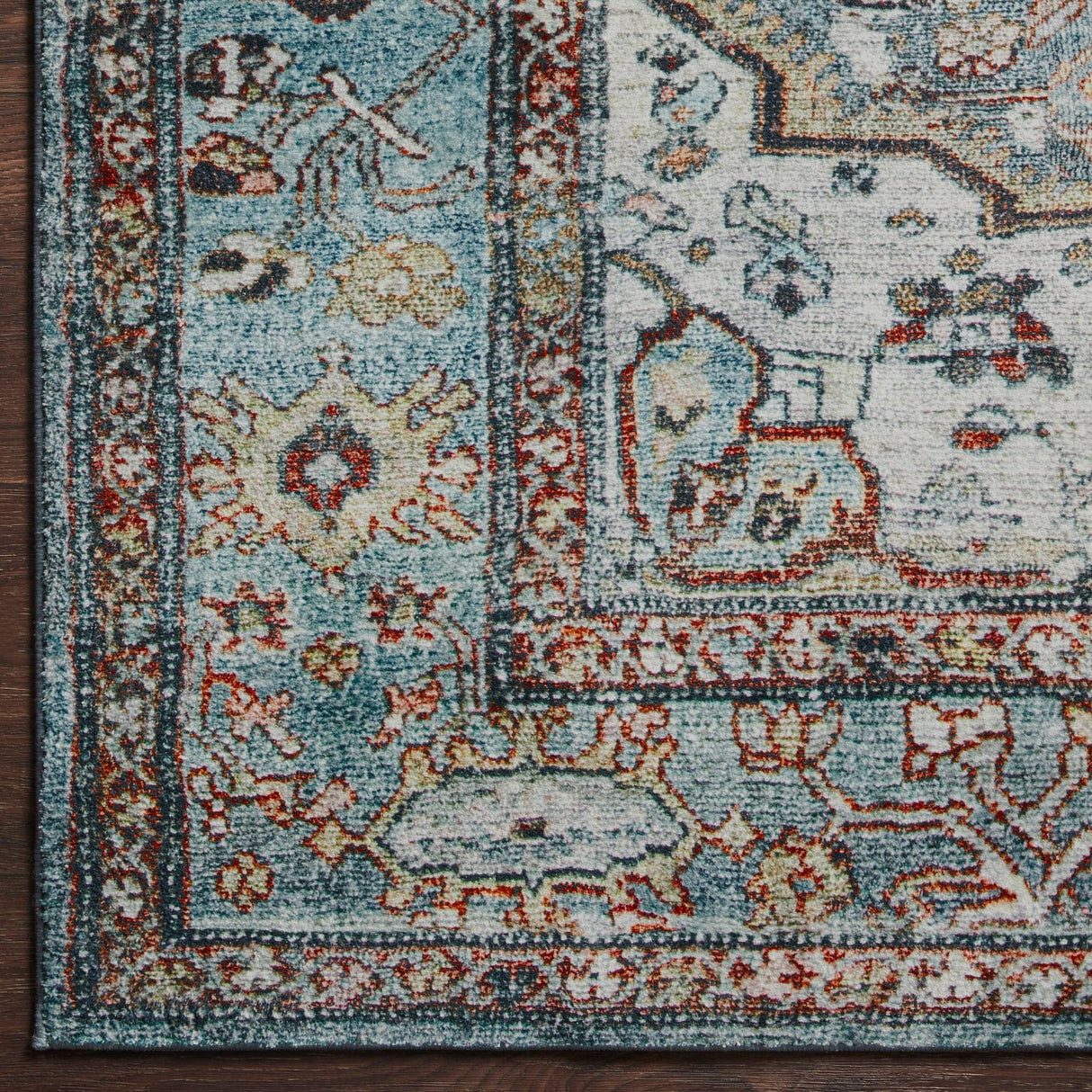 Loloi Margot Rug - Ocean/Brick Rugs