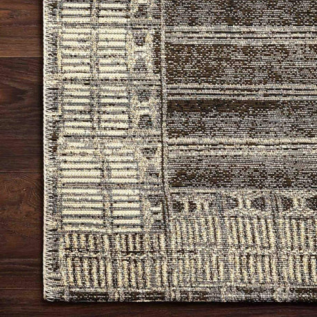 Loloi Mika Indoor/Outdoor Rug - Charcoal/Ivory Rugs