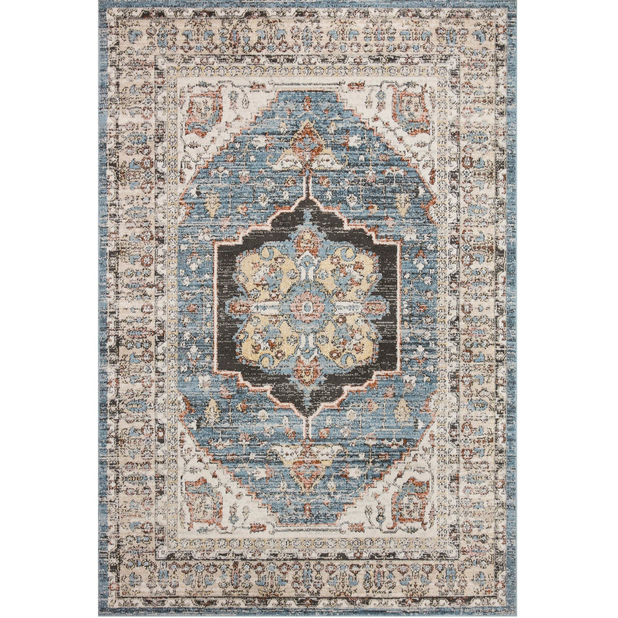 Loloi Odette Rug - Charcoal/Silver Rugs