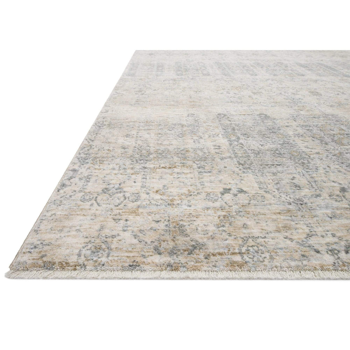 Loloi Pandora Rug - Ivory/Mist-3'9" x 5'9" Rugs loloi-pan-02-PANDPAN-02IVMI3959 885369414732