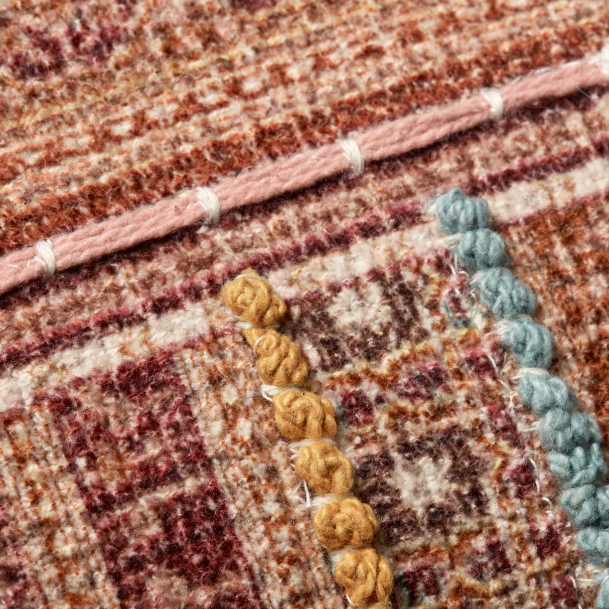 Loloi Pillow - Brick/Multi Pillows