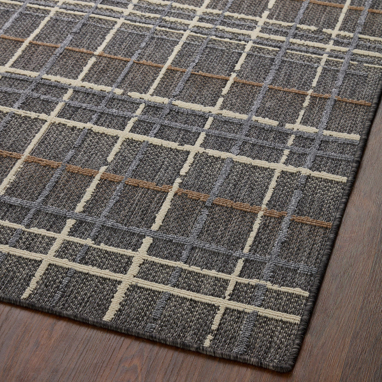 Loloi Rainier Indoor/Outdoor Rug - Charcoal/Multi Rugs