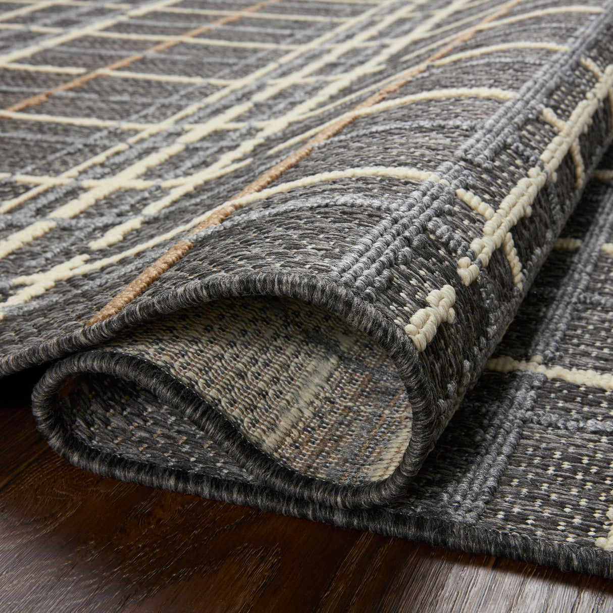 Loloi Rainier Indoor/Outdoor Rug - Charcoal/Multi Rugs