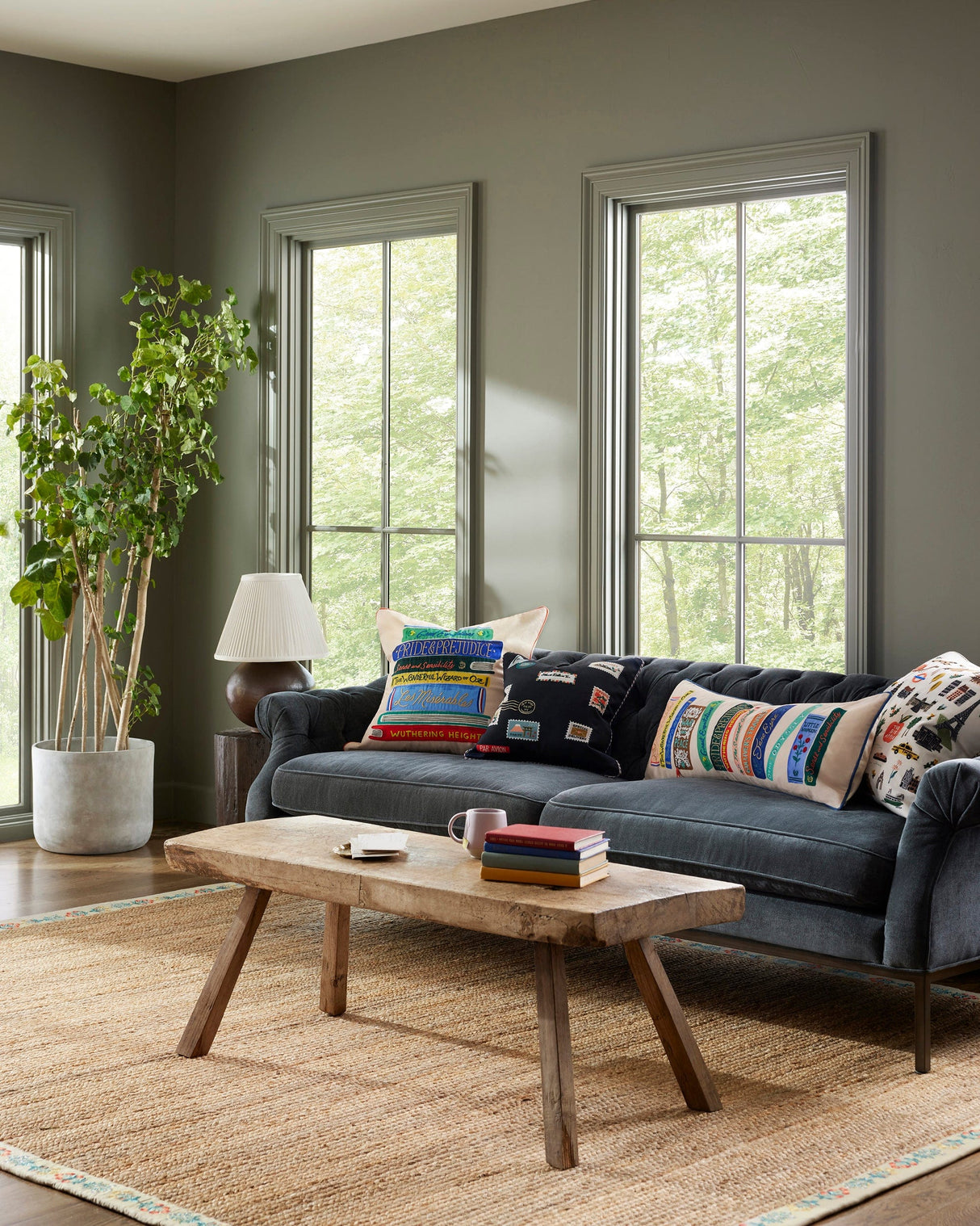 Loloi Rifle Paper Co. Bon Voyage Pillow Pillows