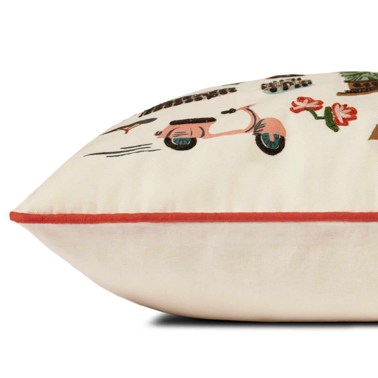 Loloi Rifle Paper Co. Bon Voyage Pillow Pillows