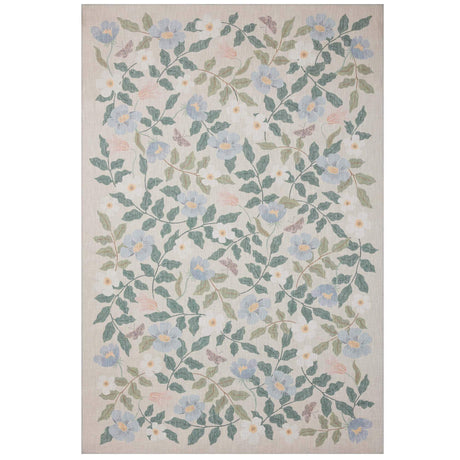 Loloi Rifle Paper Co. Cotswolds Rug - Primrose Sand Rugs