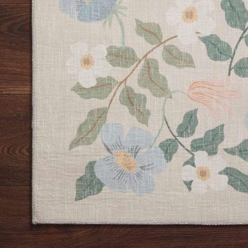 Loloi Rifle Paper Co. Cotswolds Rug - Primrose Sand Rugs loloi-COTWCOT-02SA002050 885369604836