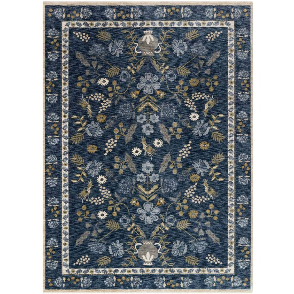 Loloi Rifle Paper Co. Kismet Rug - Amphora Navy Rugs