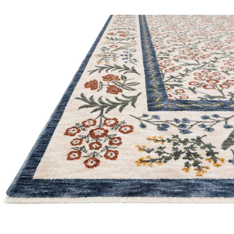 Loloi Rifle Paper Co. Kismet Rug - Suzani Garden Cream Rugs