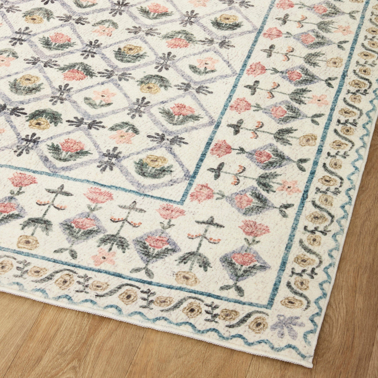 Loloi Rifle Paper Co. Lattice Rug Rugs