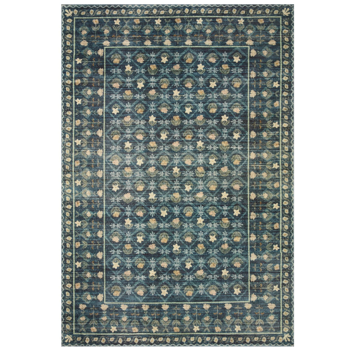 Loloi Rifle Paper Co. Lattice Rug Rugs