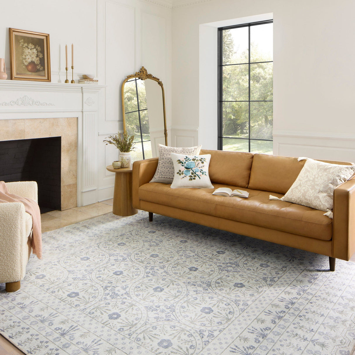 Loloi Rifle Paper Co. Maison Rosette Rug Rugs