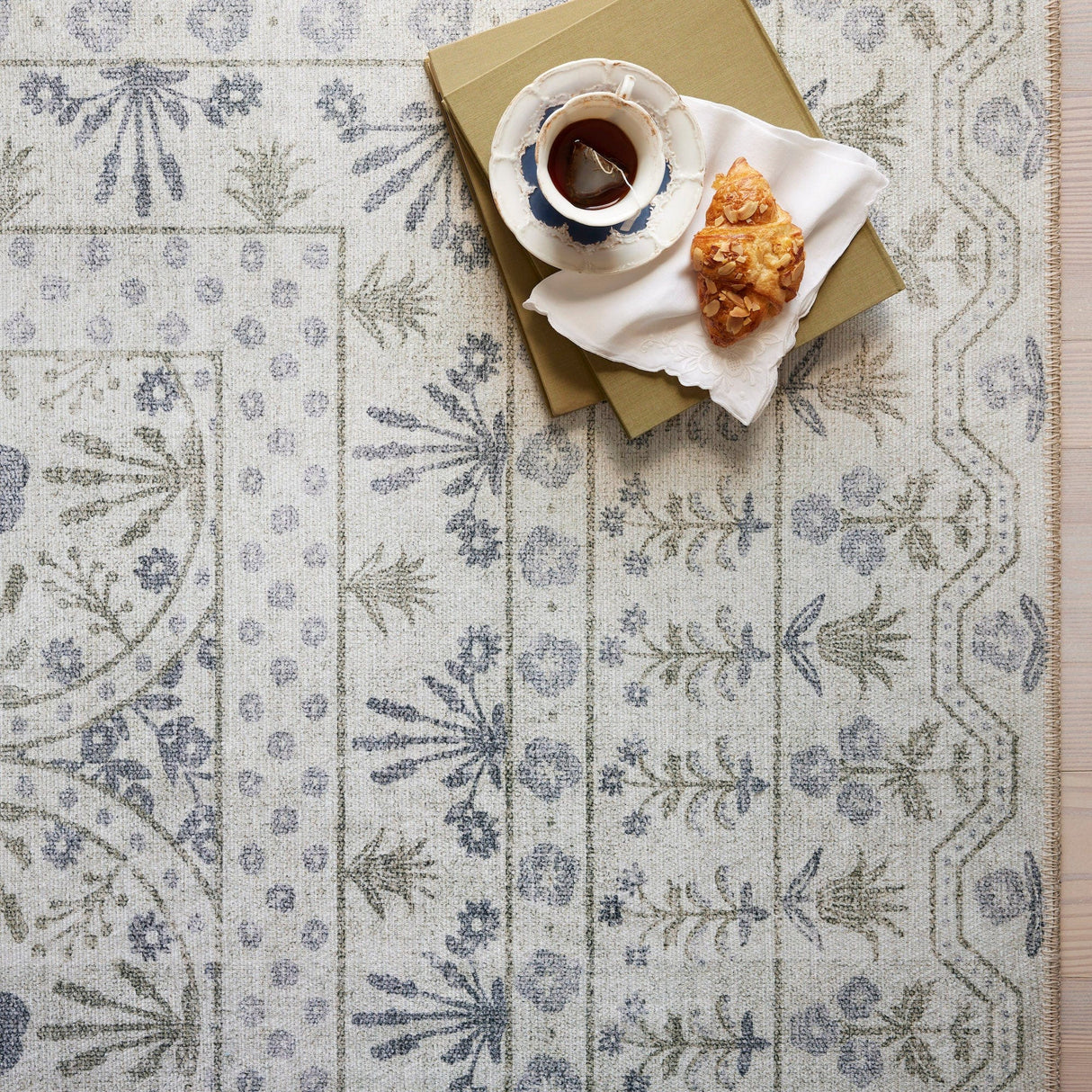 Loloi Rifle Paper Co. Maison Rosette Rug Rugs
