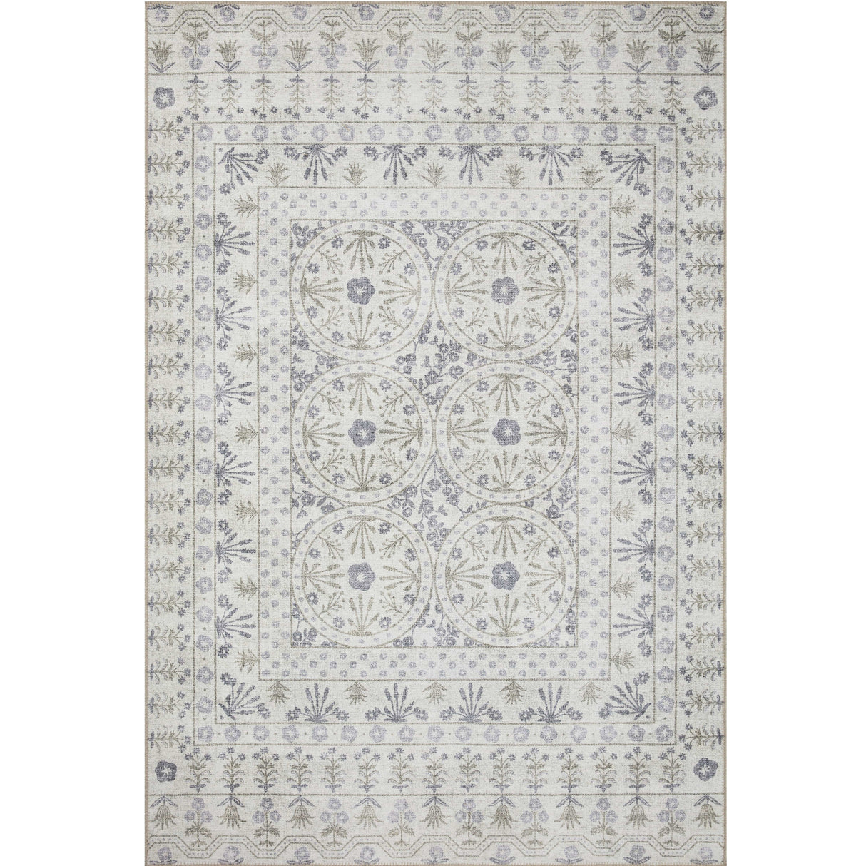 Loloi Rifle Paper Co. Maison Rosette Rug Rugs