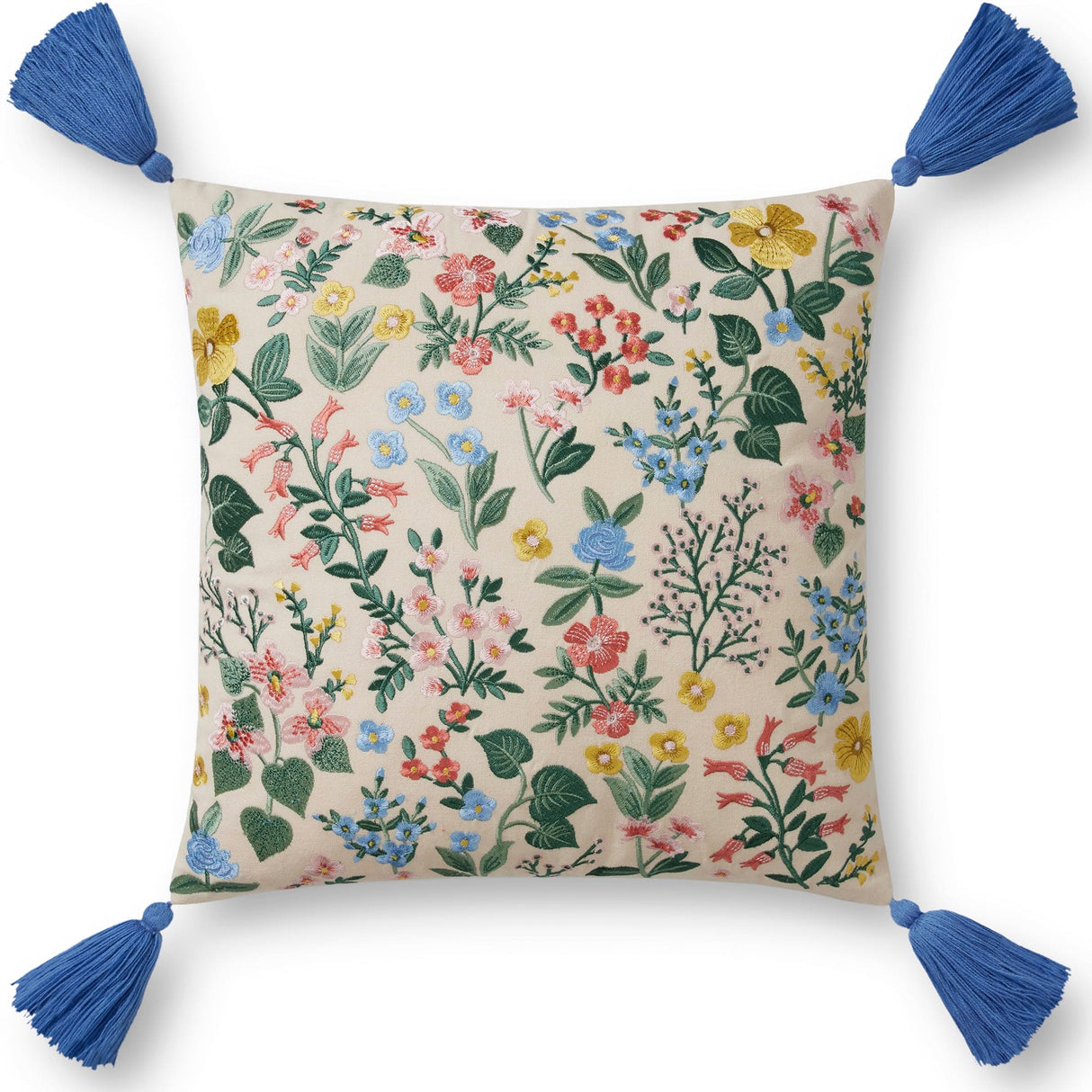 Loloi Rifle Paper Co. Mayfair Pillow Pillows loloi-P288PRP0044CR00PIL1 885369692154