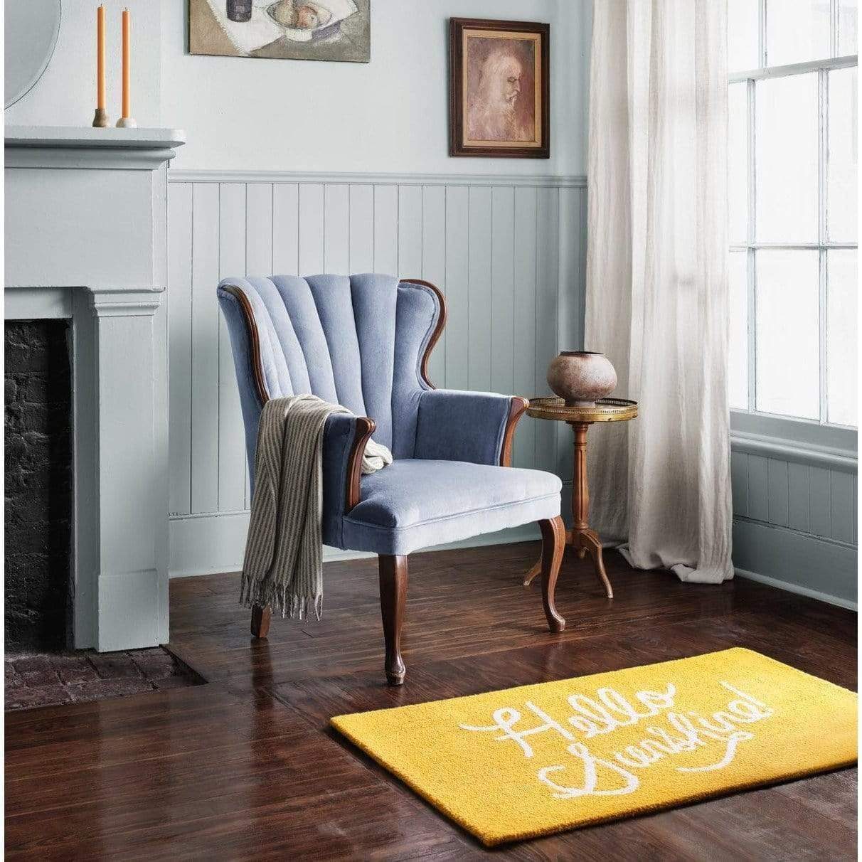 Loloi Rifle Paper Co. Minnie Hello Sunshine Yellow Rug Rugs loloi-MINNMIN-01YE002339 885369504334