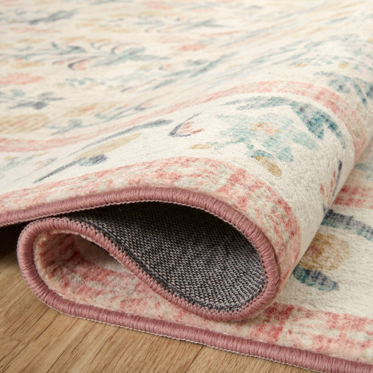 Loloi Rifle Paper Co. Mughal Rose Rug Rugs