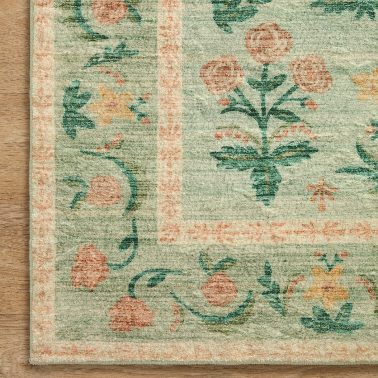 Loloi Rifle Paper Co. Mughal Rose Rug Rugs