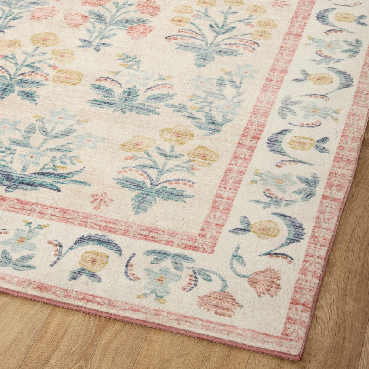 Loloi Rifle Paper Co. Mughal Rose Rug Rugs