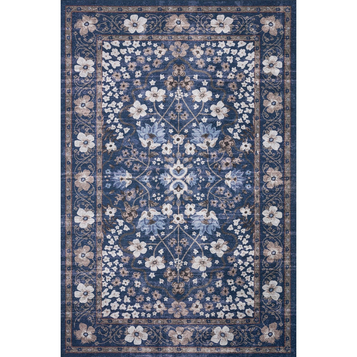 Loloi Rifle Paper Co. Palais Rug - Navy Rugs