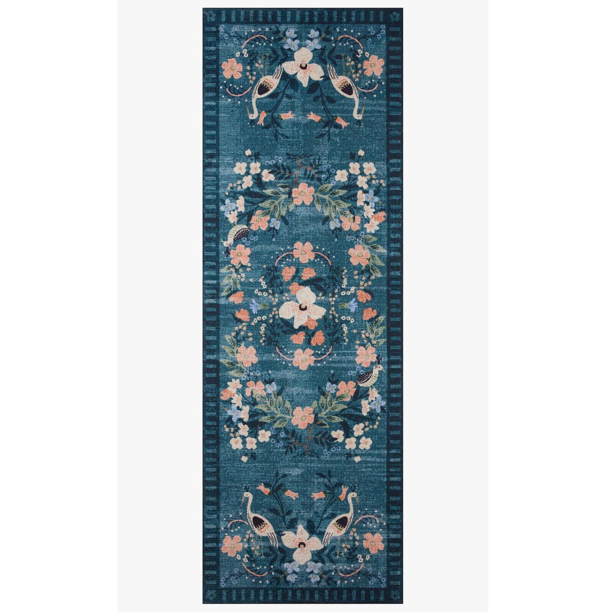 Loloi Rifle Paper Co. Palais Runner Rugs loloi-rifle-paper-PALAPAL-03TE002339