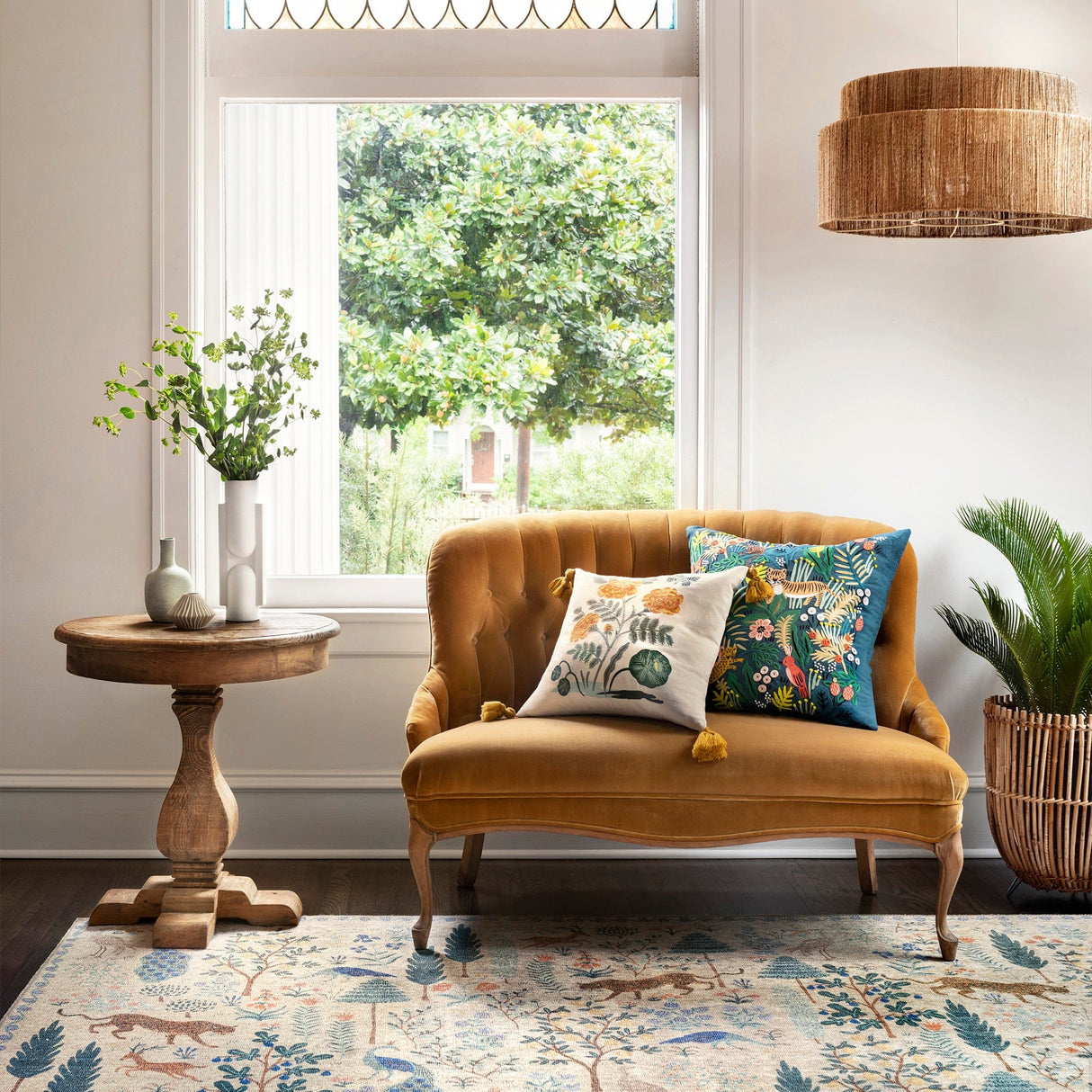 Loloi Rifle Paper Co. Pillow - Multi Pillow & Decor