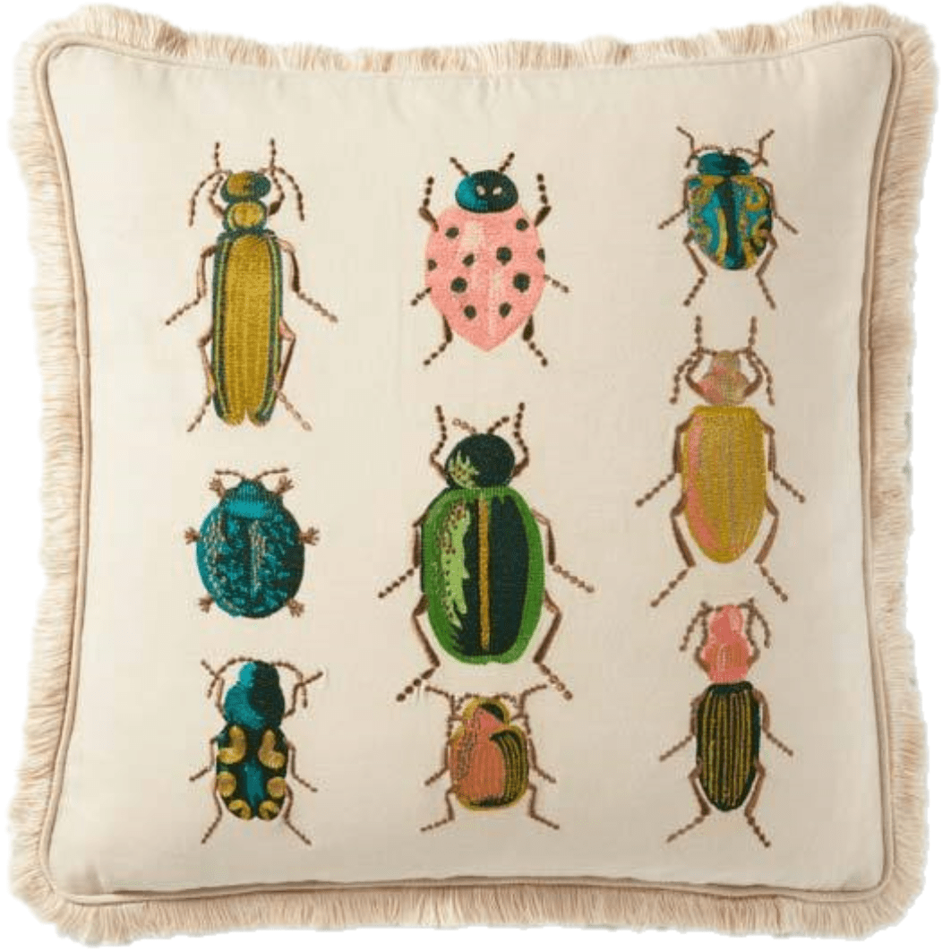 Loloi Rifle Paper Co. Pillow - Natural/Multi Pillow & Decor