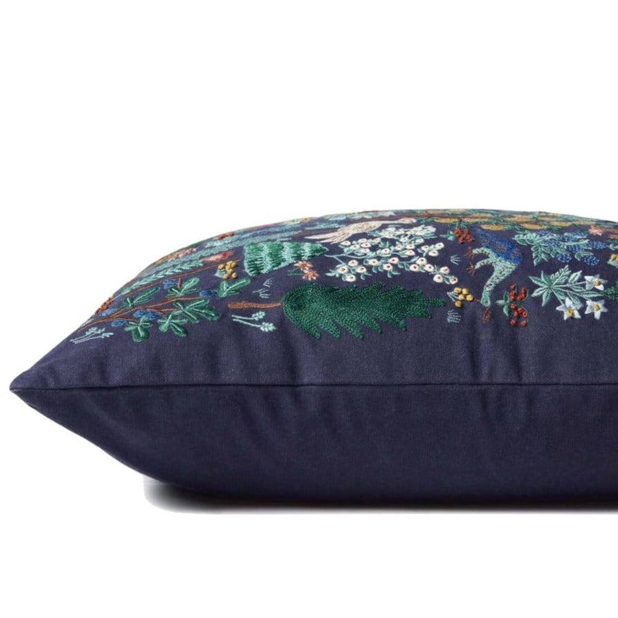Loloi Rifle Paper Co. Pillow - Navy/Multi Pillows