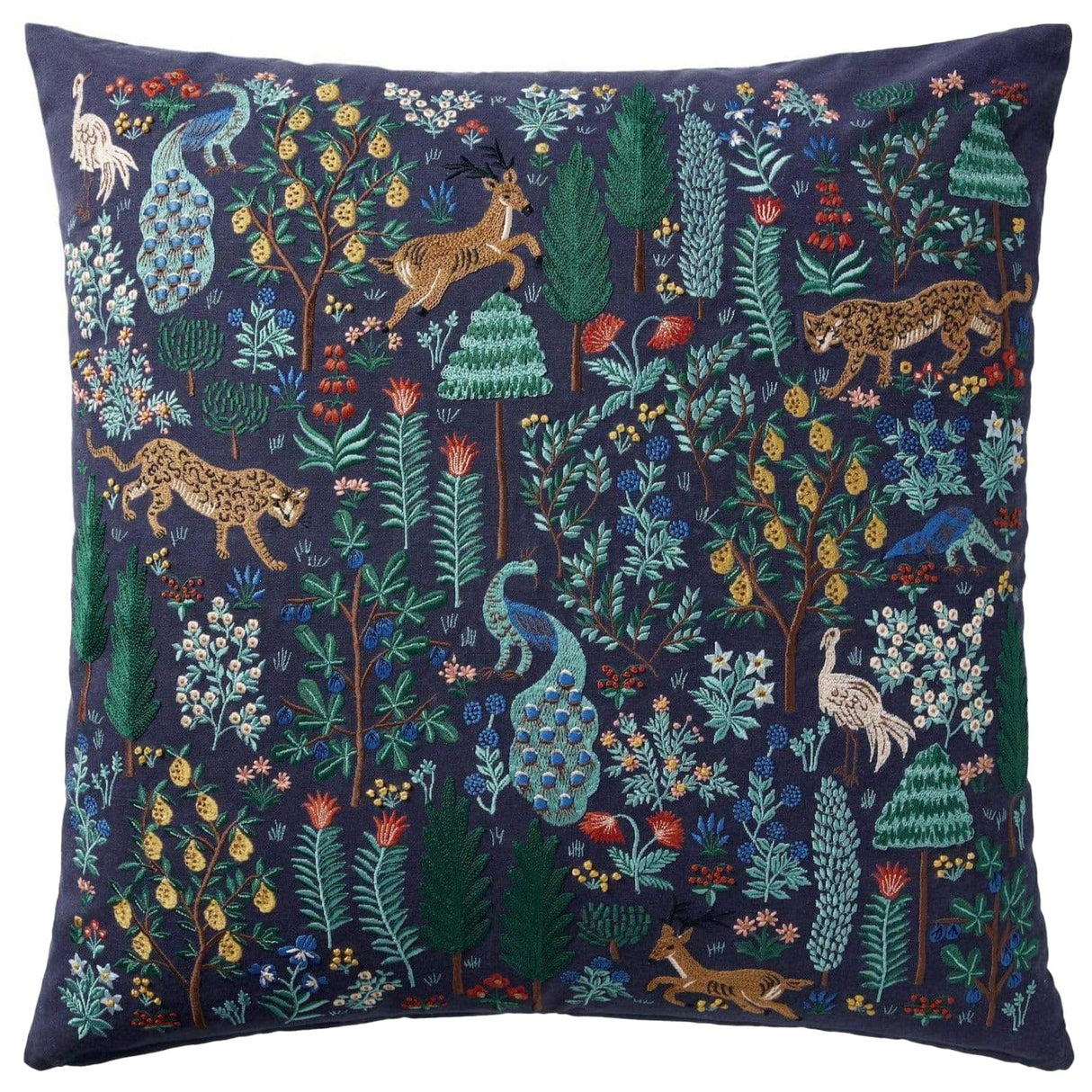 Loloi Rifle Paper Co. Pillow - Navy/Multi Pillows
