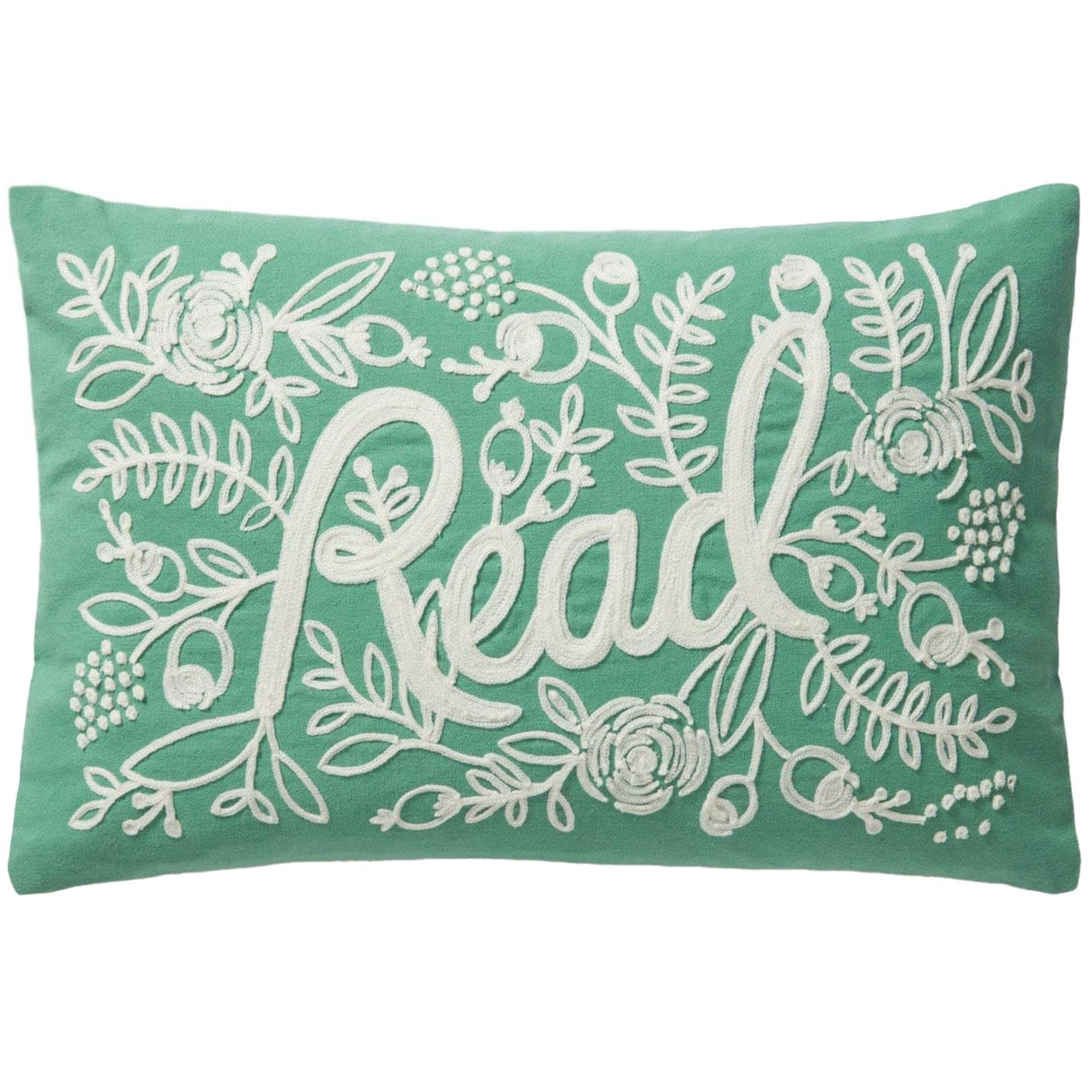 Loloi Rifle Paper Co. Pillow - Read Pillow & Decor loloi-DSETPRP0001SG00PIL5 885369592881