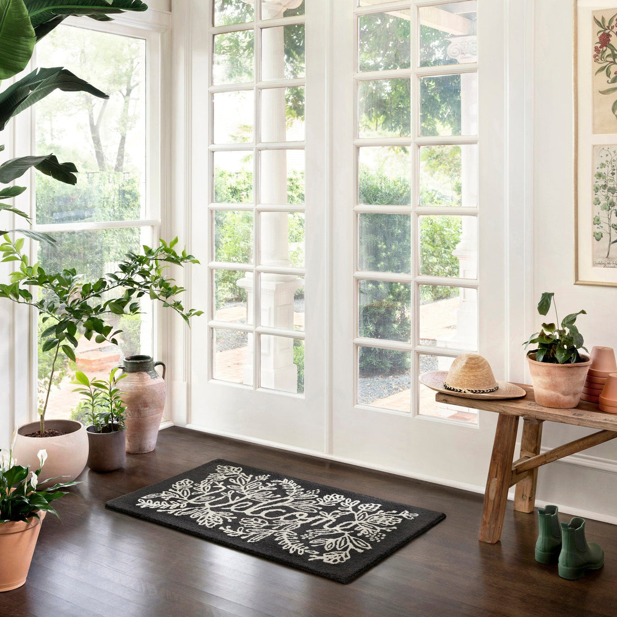 Loloi Rifle Paper Co. Welcome Rug Rugs