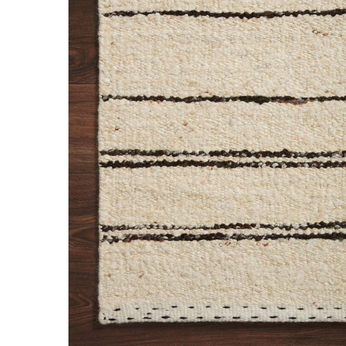 Loloi Roman Indoor Rug - Natural/Charcoal Rugs