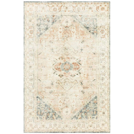 Loloi Rosette Rug - Clay/Ivory Rugs