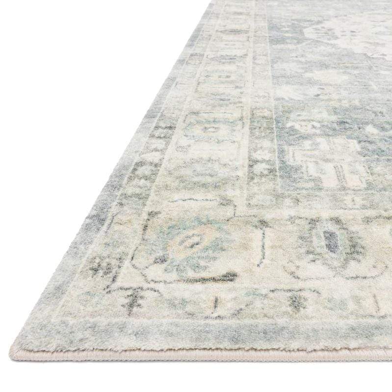 Loloi Rosette Rug - Denim/Fog Rugs