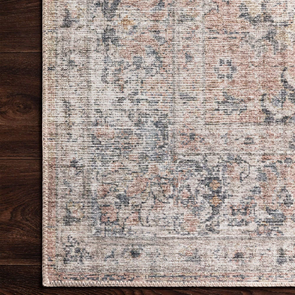 Loloi Skye Rug - Blush/Grey Rugs