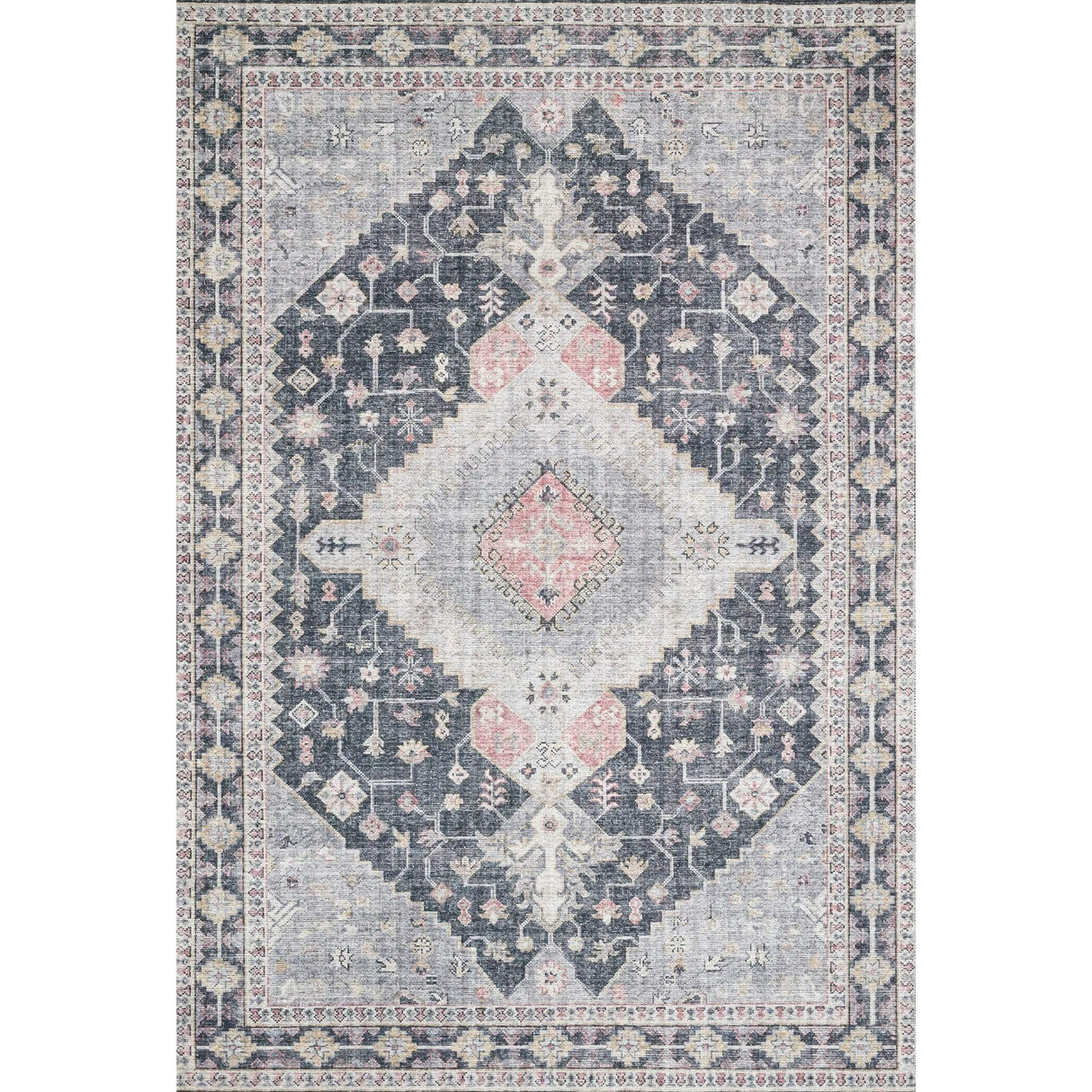 Loloi Skye Rug - Charcoal/Multi Rugs