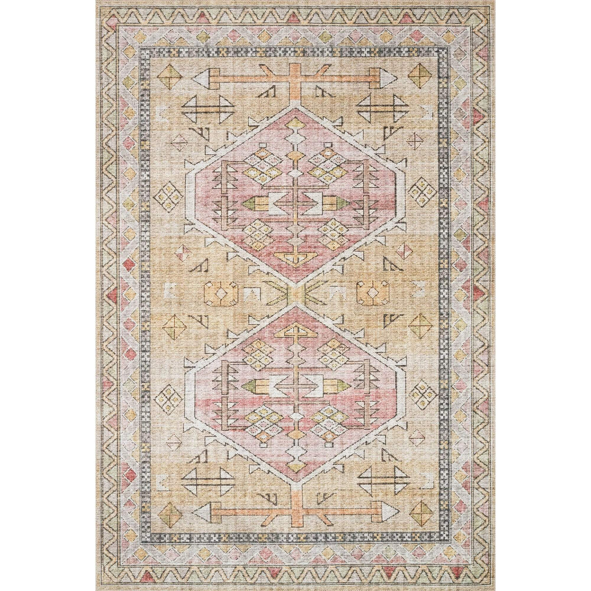 Loloi Skye Rug - Gold/Blush Rugs