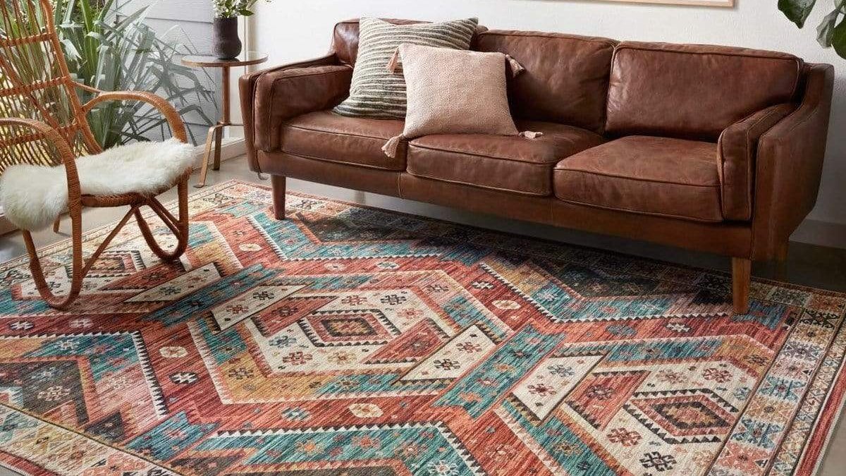 Loloi Zion Rug - Red/Multi Rugs