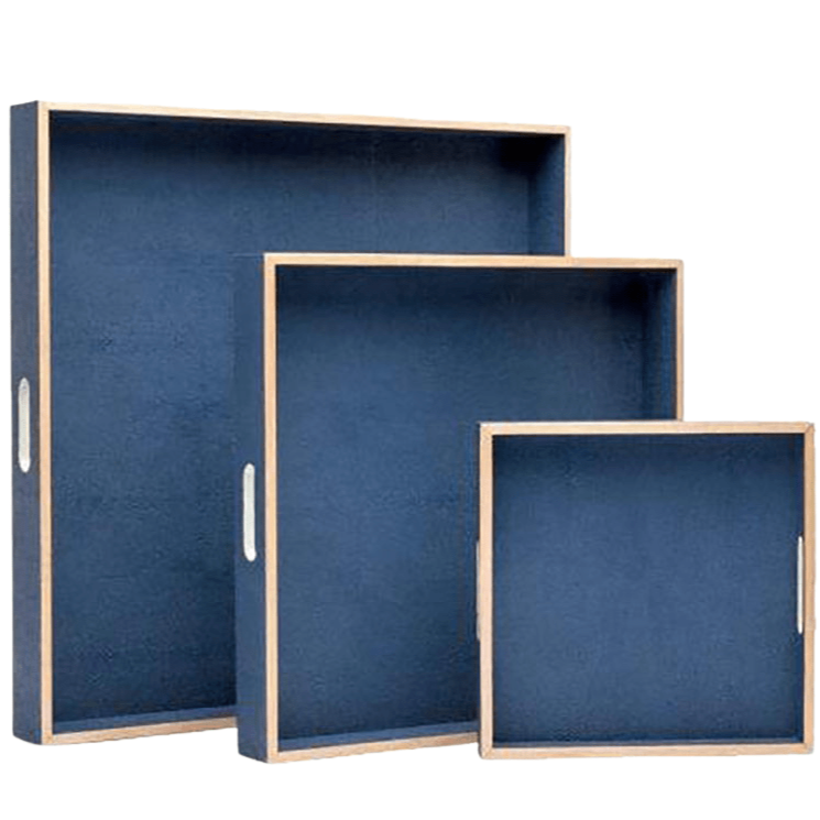 Made Goods Amina Trays (Set of 3) Decor Made-Goods-Amina-Trays-Navy