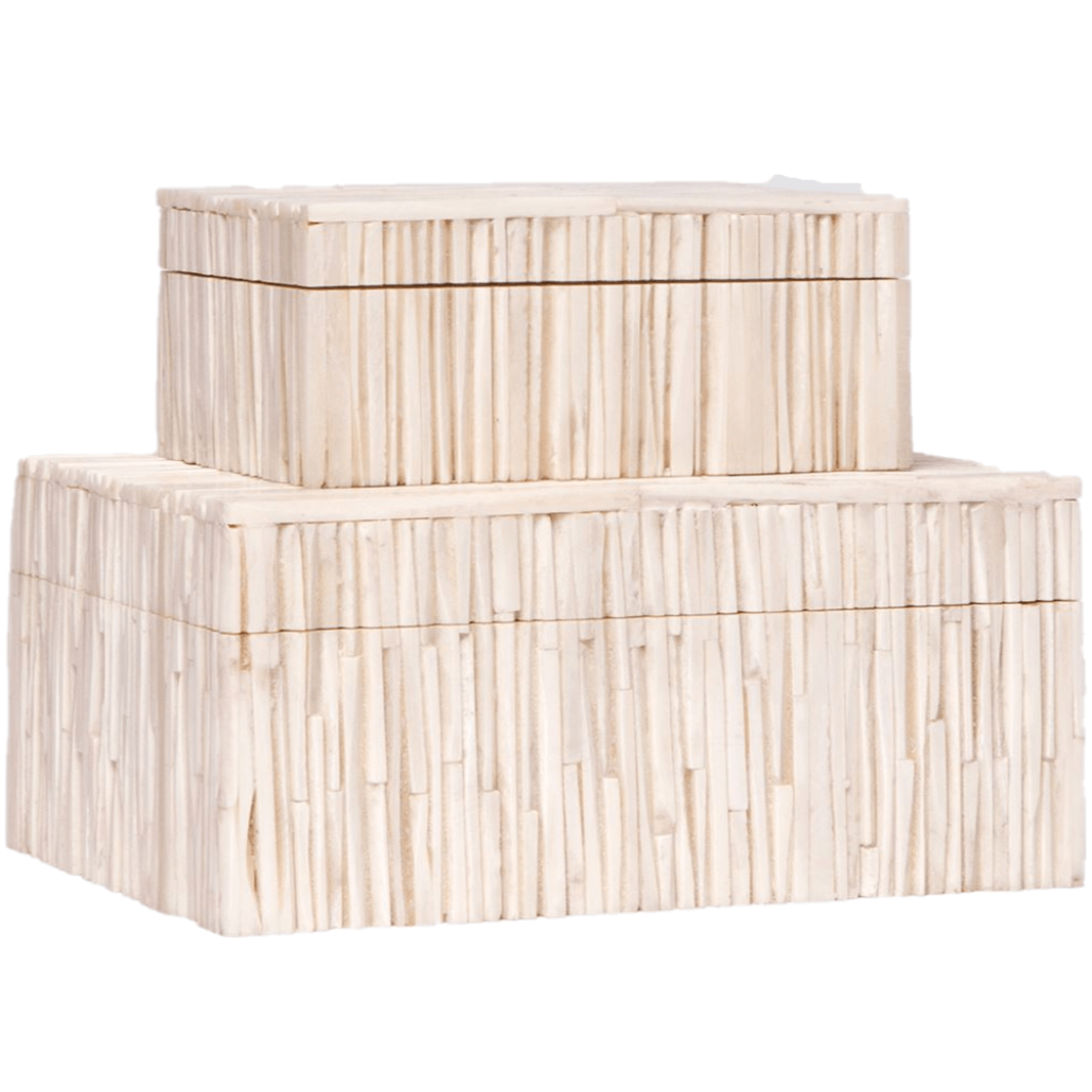 Made Goods Asher Box - Set of 2 Decor made-goods-OBJASHERBN