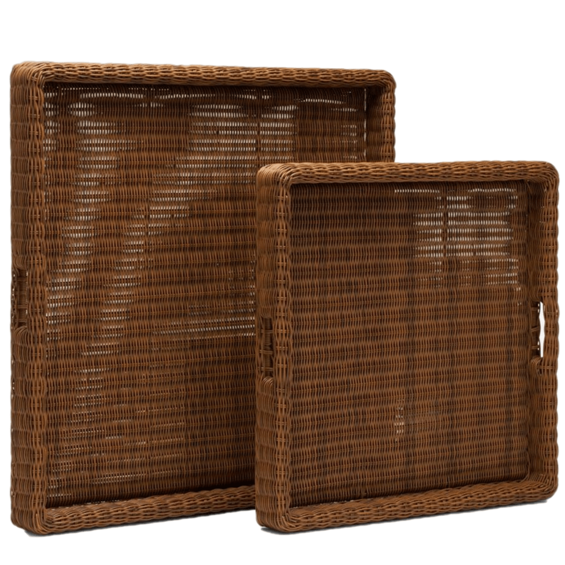 Made Goods Avani XL Square Tray Set - Off White Pillow & Decor made-goods-OBJAVANITRXLSQBRS2