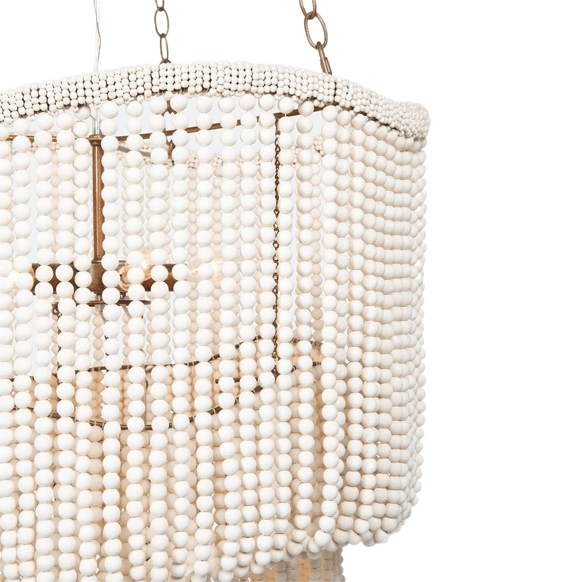 Made Goods Belva 3 Tier Chandelier Lighting