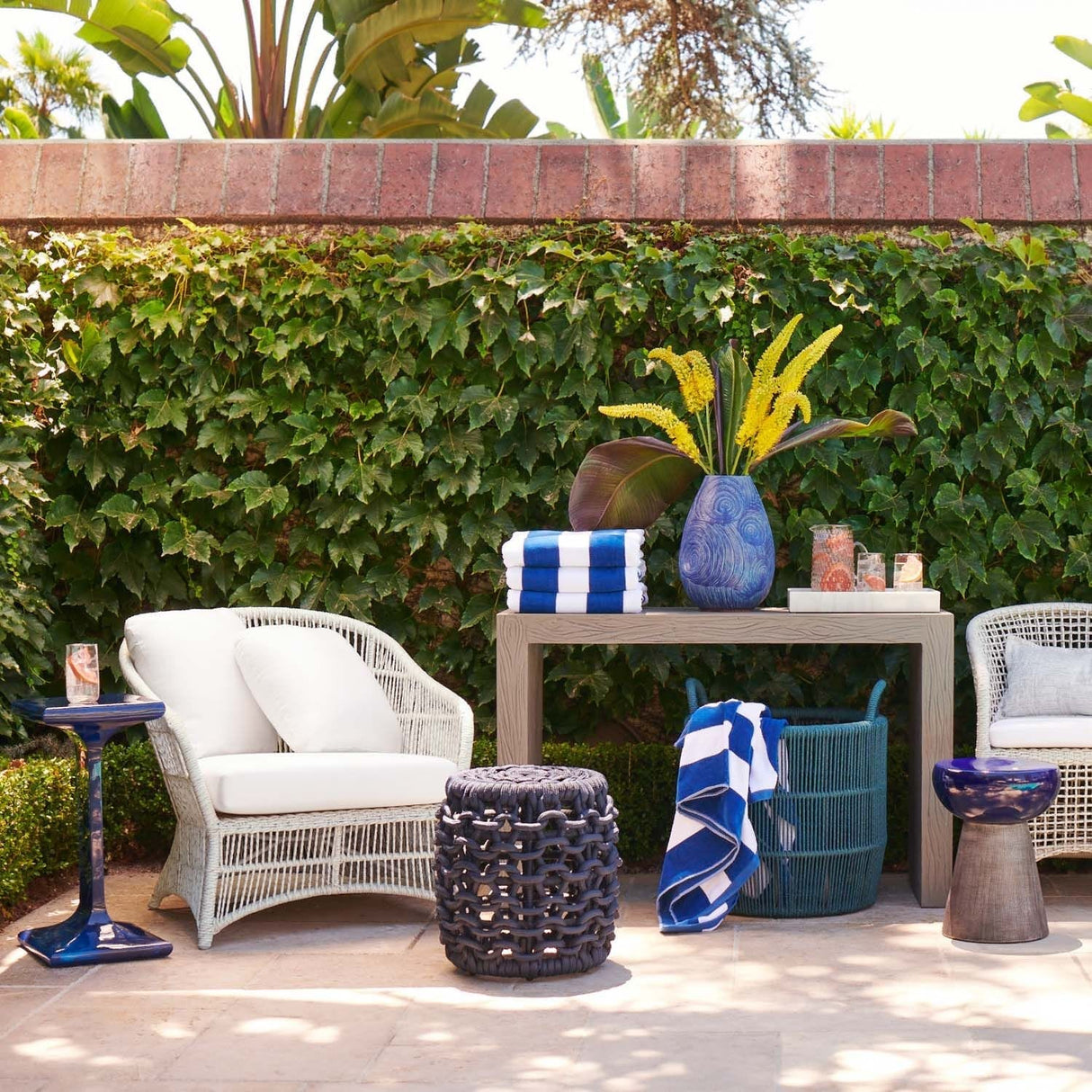 Made Goods Bexley Outdoor Accent Table Furniture