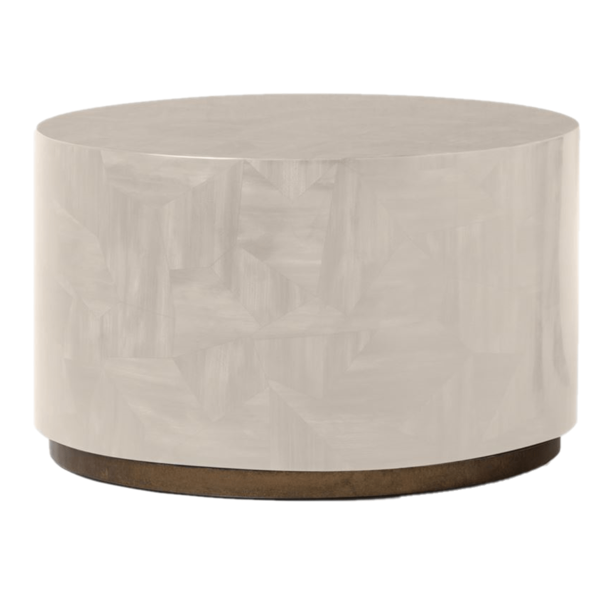 Made Goods Boyd Coffee Table - Umber Faux Horn Furniture made-goods-FURBOYDCF28BGY