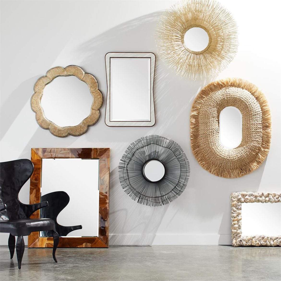 Made Goods Casey Mirror - Oval Wall made-goods-MIRCASEY4252NT