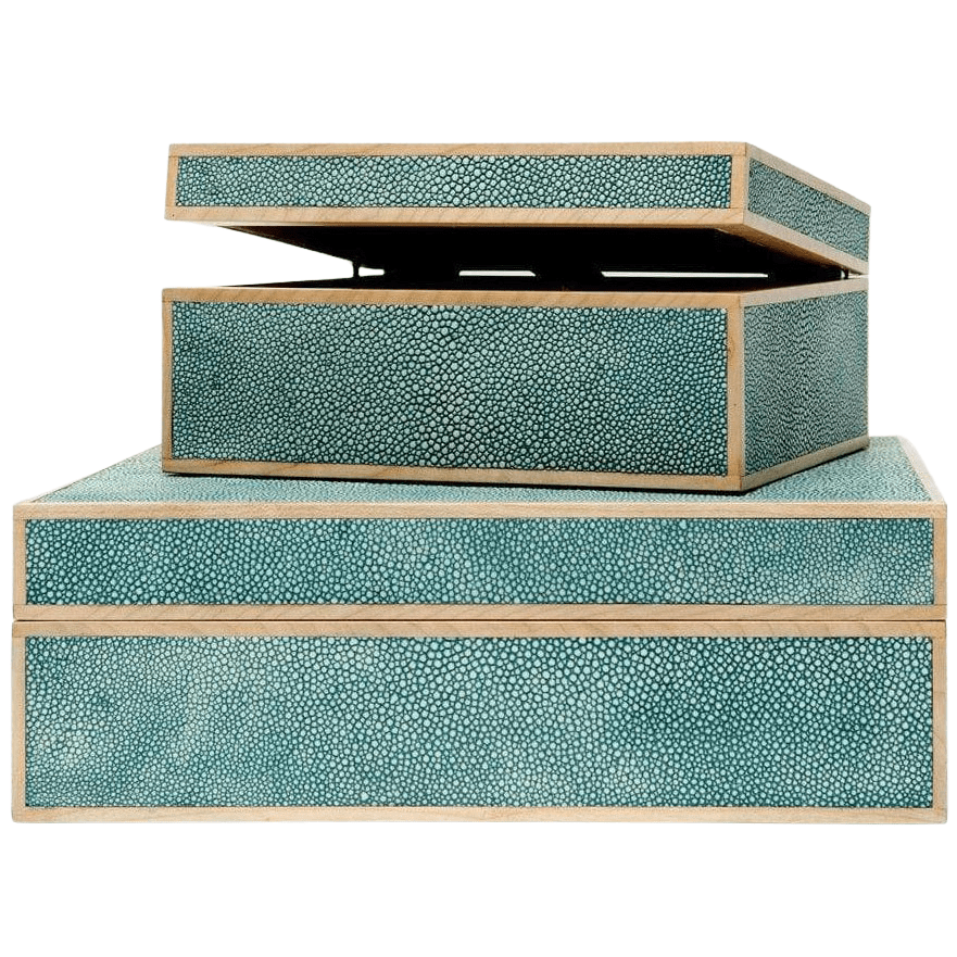 Made Goods Cooper Boxes (Set of 2) Pillow & Decor Made-Goods-COOPER-TURQ