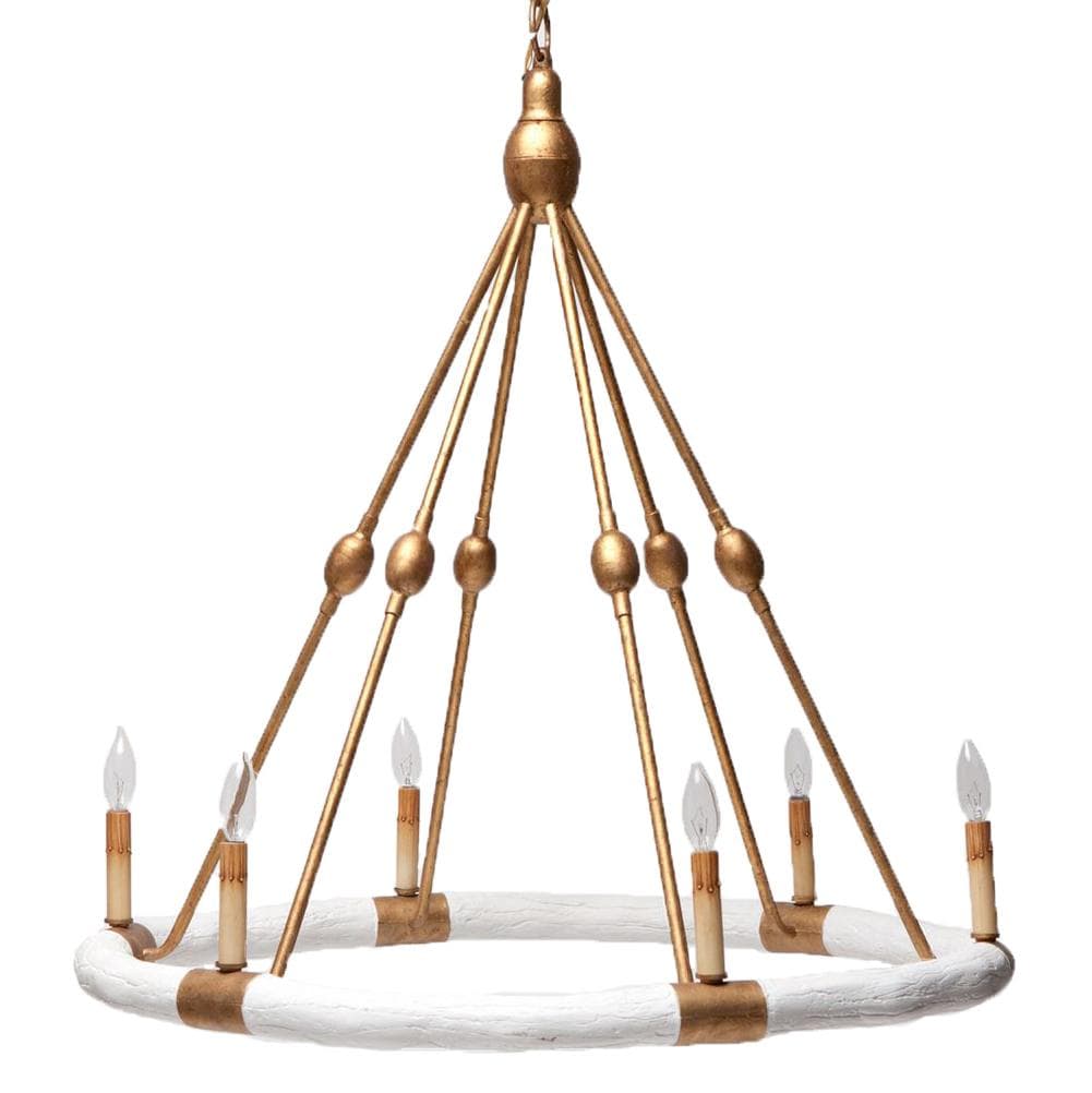 Made Goods Dean Chandelier - Faux Bois Lighting Made-Goods-DEAN-GOLD