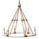 Made Goods Dean Chandelier in White and Gold Lighting Made-Goods-DEAN-GOLD