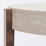 Made Goods Dexter Coffee Table - Sand Shagreen/Bronze Furniture Made-Goods-Dexter-Coffee-Table